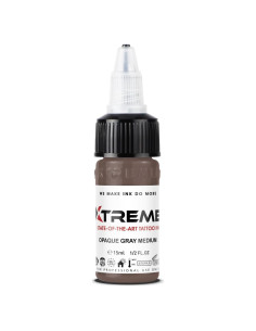 Tinta de Tatuaje Xtreme Gris Medio 14.79 ml Libre de Acrílicos