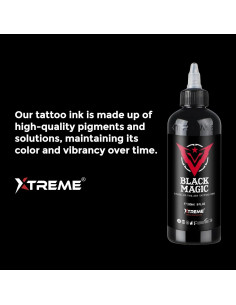 Tinta de Tatuaje Xtreme Gris Medio 14.79 ml Libre de Acrílicos 2