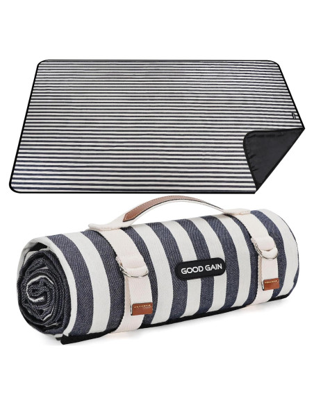 Manta de Picnic Impermeable G GOOD GAIN 198x145 cm Azul Egeo