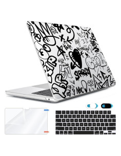 Funda Dura HOHAIYOO para MacBook Air 15" M4 M3 M2 2023-2025