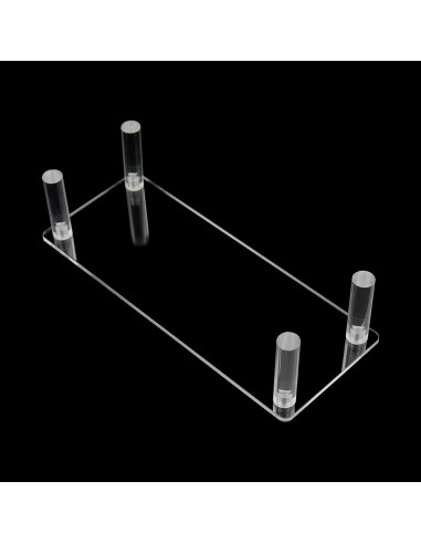 Paquete de 3 estantes acrílicos organizadores 200mm WDONAY