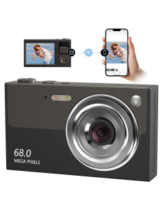 Cámara Digital Ocakuiter Z19 4K 68MP Compacta para Niños