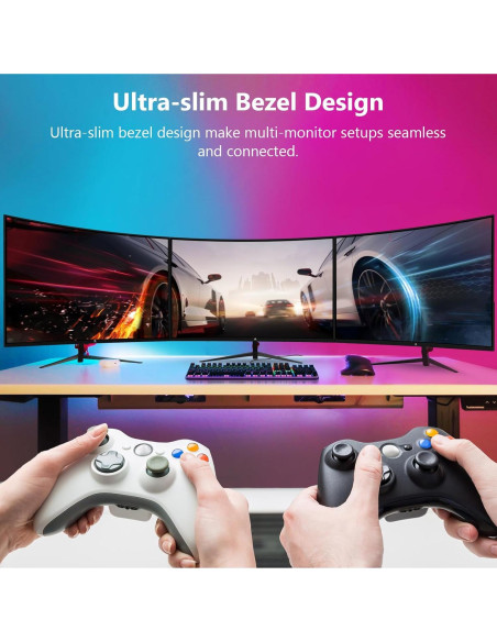 Monitor Curvo para Juegos Z-Edge UG24 24" FHD 180Hz 1ms