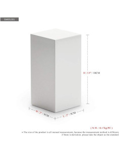 Soporte de exhibición de joyería Oirlv madera minimalista 5x10x5cm 2