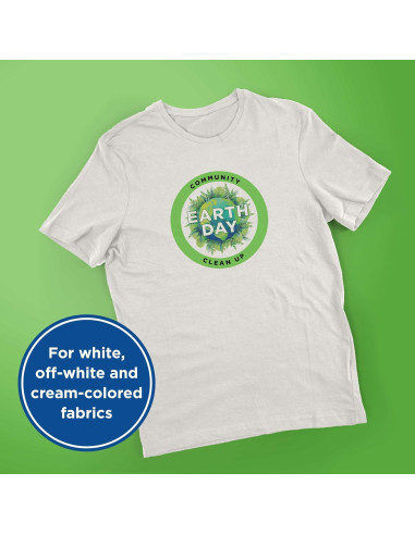 Papel de Transferencia Térmica PrintWorks 10 Hojas 21.6x27.9cm