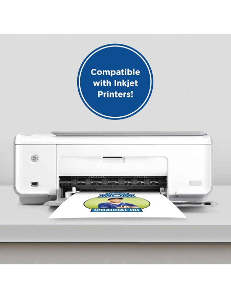 Papel de Transferencia Térmica PrintWorks 10 Hojas 21.6x27.9cm