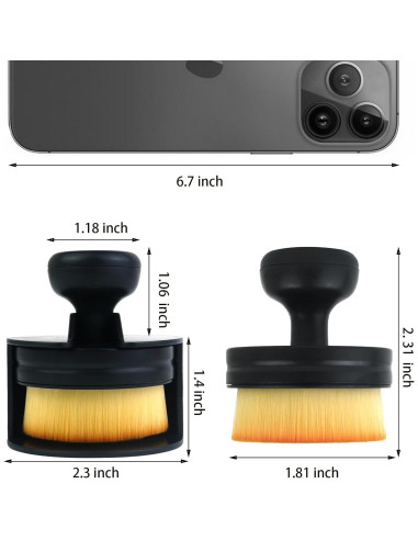 Cepillo Aplicador de Brillo para Neumáticos Filiverco - Vegano