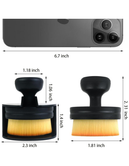 Cepillo Aplicador de Brillo para Neumáticos Filiverco - Vegano