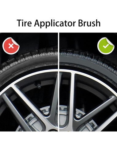 Cepillo Aplicador de Brillo para Neumáticos Filiverco - Vegano