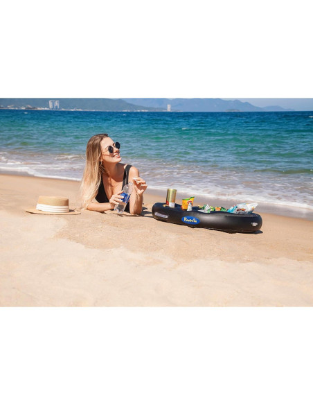 Soporte Inflable de Bebidas FEEBRIA para Piscina y Jacuzzi