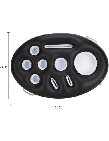 Soporte Inflable de Bebidas FEEBRIA para Piscina y Jacuzzi