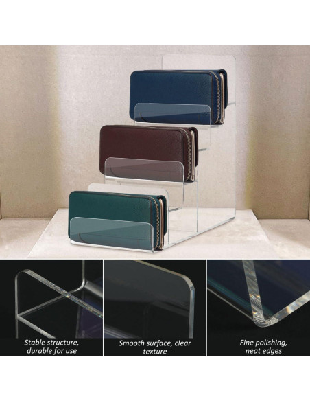 Organizador de Bolsos Acrílico Cabilock 6 Niveles 23x21cm