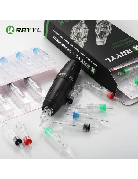 Agujas de Cartucho para Tatuaje Rayyl 1003RL - 20 Piezas