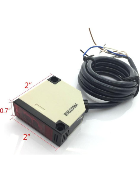 Sensor Fotoeléctrico YXQ E3JK-R4M1 4M AC 24-240V DC 12-24V