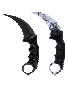 Cuchillo Karambit Fijo Milaloko 20.8 cm Acero Inoxidable Negro