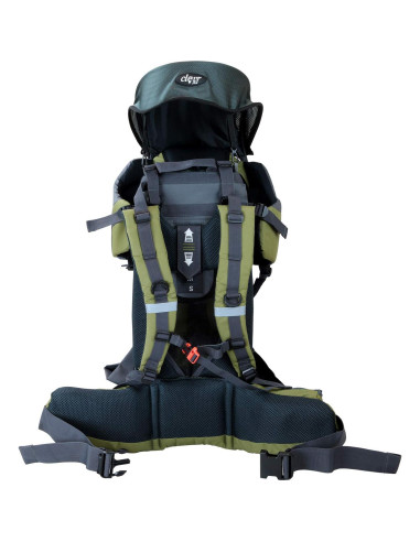 Mochila de Camping ClevrPlus para Bebés Verde Militar 2.95 kg