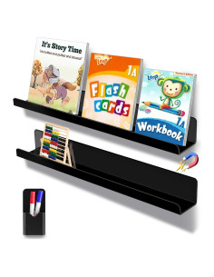 Estante Magnético MATT SAGA 43 cm para Aula y Cocina - 2 Pcs