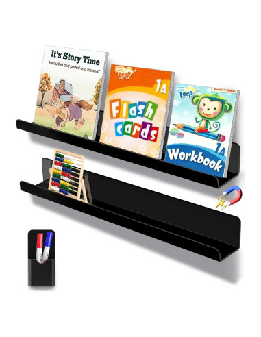 Estante Magnético MATT SAGA 43 cm para Aula y Cocina - 2 Pcs