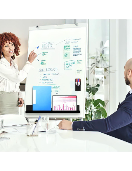 Estante Magnético MATT SAGA 43 cm para Aula y Cocina - 2 Pcs