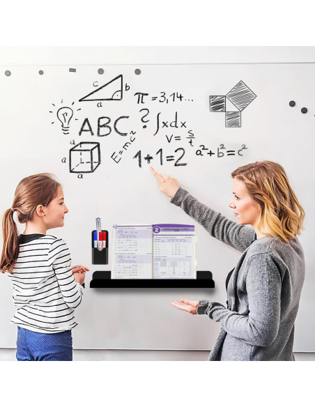 Estante Magnético MATT SAGA 43 cm para Aula y Cocina - 2 Pcs