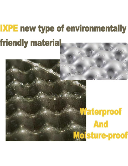 Almohadilla de Asiento Plegable Colefunmit Negra para Camping Almohadilla de Asiento Plegable Colefunmit Negra para Camping