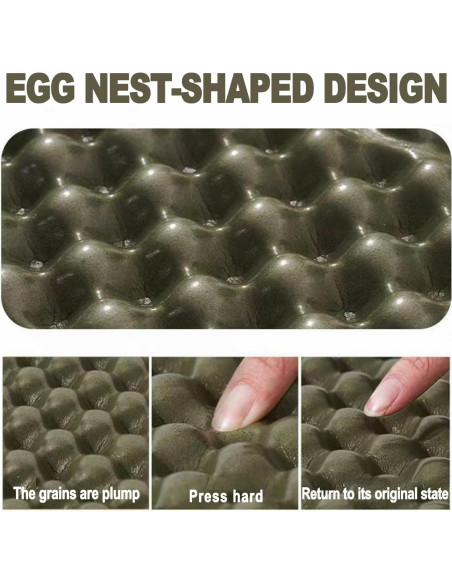 Almohadilla de Asiento Plegable Colefunmit Negra para Camping Almohadilla de Asiento Plegable Colefunmit Negra para Camping