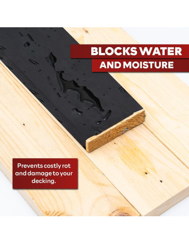 Cinta Butílica XFasten 5 cm x 15 m Impermeable para Decking