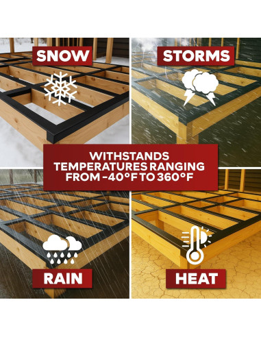 Cinta Butílica XFasten 5 cm x 15 m Impermeable para Decking