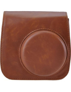 Funda de cámara Yoption para Fujifilm Instax Mini 11/9/8/8+ marrón 2