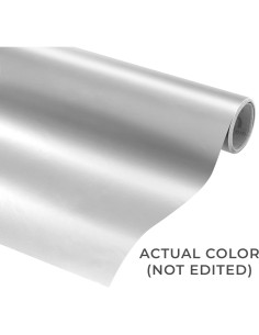 Vinilo Adhesivo Permanente VViViD Plata Brillante 2.13 m x 30 cm 2