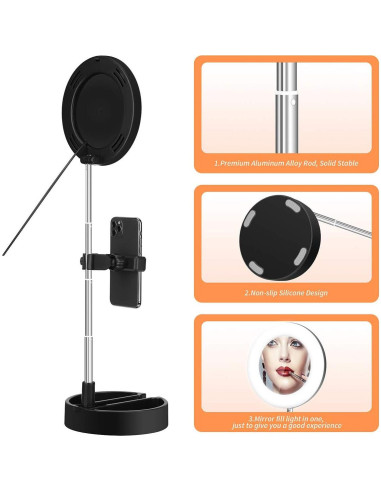 Luz de Anillo LED Dimmable Regal Signature G3 16cm con Soporte