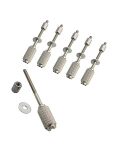 Tornillos Metálicos de Ajuste YICBOR para Aros de Bordado - 2 Pcs