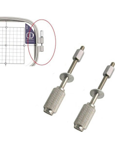 Tornillos Metálicos de Ajuste YICBOR para Aros de Bordado - 2 Pcs 2