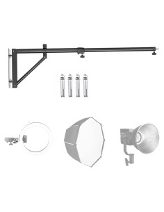 Brazo de Soporte de Pared YUOCU 180cm Ajustable para Luz