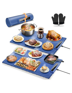 Paquete de 2 mantas calefactoras Megapuxin 38x60cm ajustables