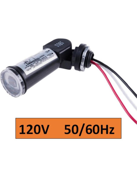 Paquete de 4 Sensores Fotocelulares Myccymt 120V AC IP65