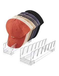 Soporte Organizador de Sombreros SMARTAKE 2 Pcs para 14 Gorras