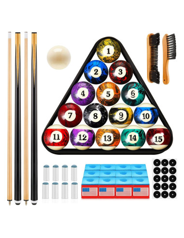 Kit de Accesorios para Mesa de Billar Outus 71 Piezas