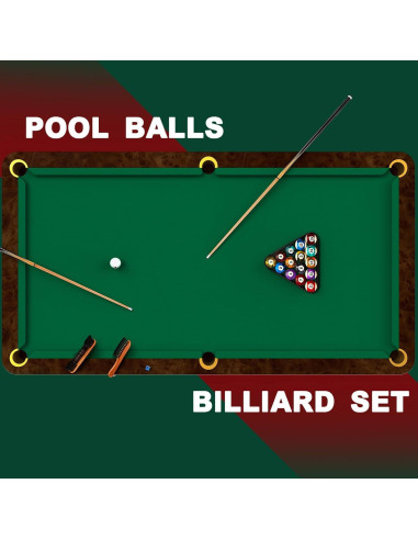 Kit de Accesorios para Mesa de Billar Outus 71 Piezas