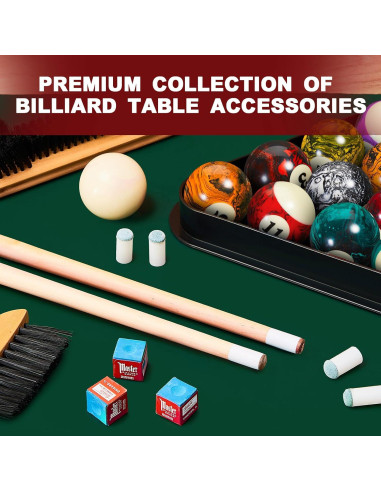 Kit de Accesorios para Mesa de Billar Outus 71 Piezas