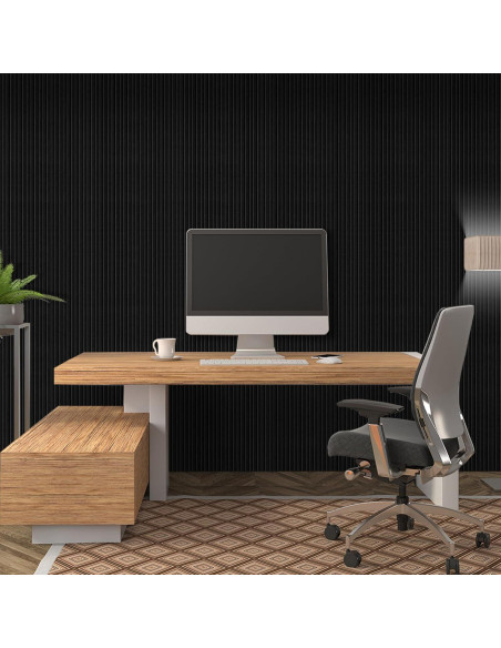 Paneles Acústicos Grandes BUBOS 120x60 cm Autoadhesivos Negro Paneles Acústicos Grandes BUBOS 120x60 cm Autoadhesivos Negro