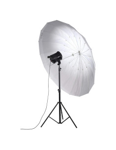 Paraguas Superficial Plateado Nanlite 180 cm - Alta Reflectancia
