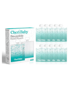 Bolsas Reutilizables para Comida Bebé Cheri Baby 10 Paquetes 113g