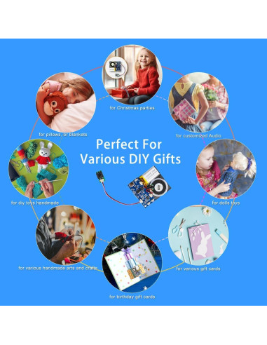 Módulo de Sonido XLW 16MB con Altavoz y Grabación 16 Min