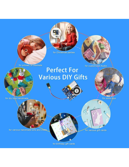 Módulo de Sonido XLW 16MB con Altavoz y Grabación 16 Min