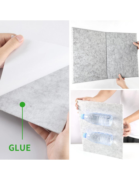 Paneles Acústicos VANCORE 6 Piezas 40x30cm Aislamiento Sonoro