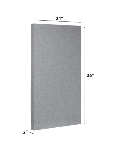 Panel Acústico Absorbente ATS Acoustics 61x91x5 cm Humo Azul