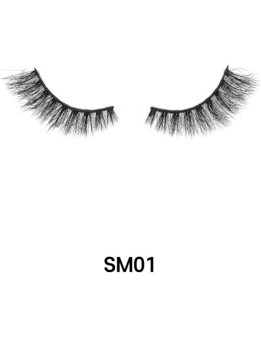 Pestañas Postizas Laflare 3D Silk Mink Ojos de Gato SM01