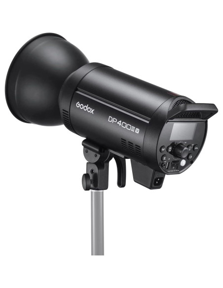 Flash Estudio Godox DP400III-V 400Ws con LED 30W y 2.4G