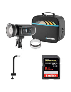 Estroboscopio Westcott FJ400 400Ws con Batería y Accesorios